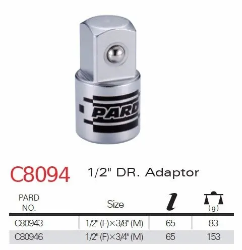 Pard 1/2" Drive Adaptor 1