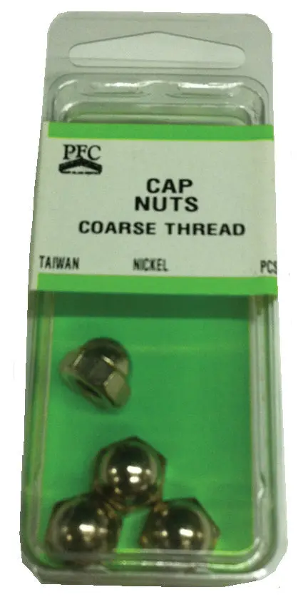 Cap Nut 6-32 Eg Coarse Thread  5 Pk 1