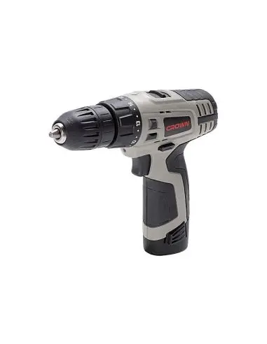 Crown Cordless Drill Machine 10Mm 10.8V 1