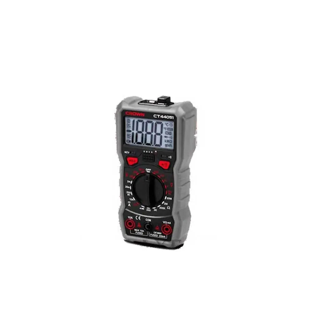 Crown Digital Multi Meter 600V Ac/Dc 10A 1