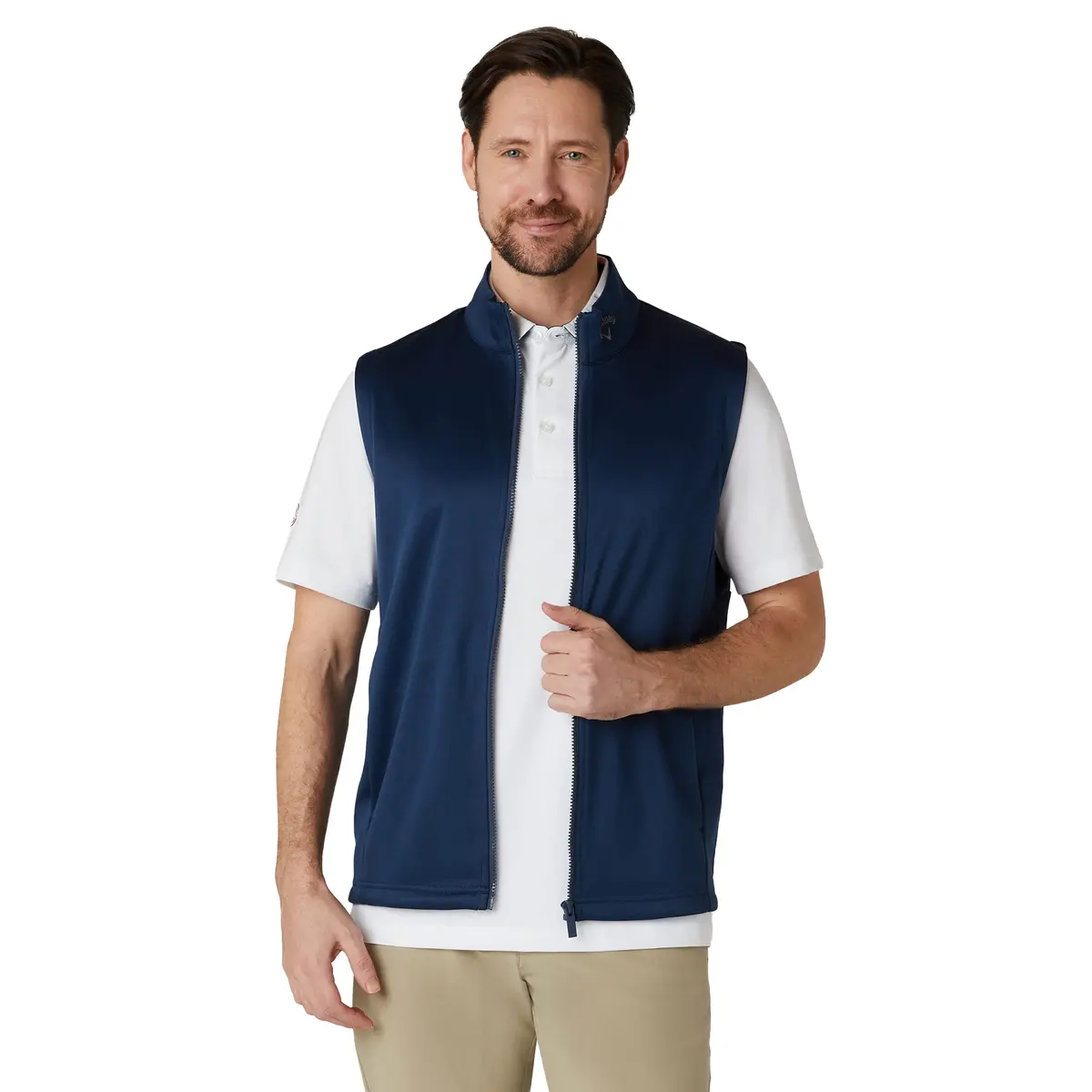 Callaway Golf 3 Chev Full Zip Vest 1