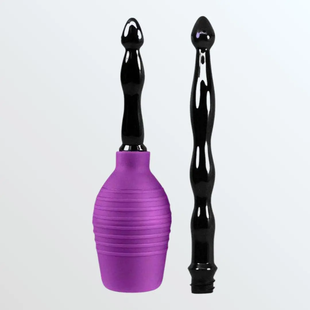 Cloud 9 Fresh + Deluxe Anal Enema Squeeze Bulb With Soft Nozzle 1