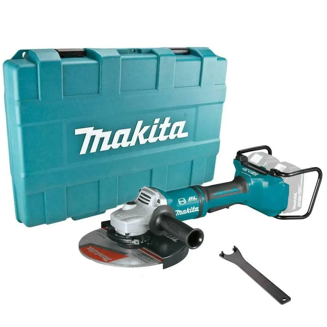 Makita Cordless Angle Grinder Two Batteries 9" 36V Dga900 1