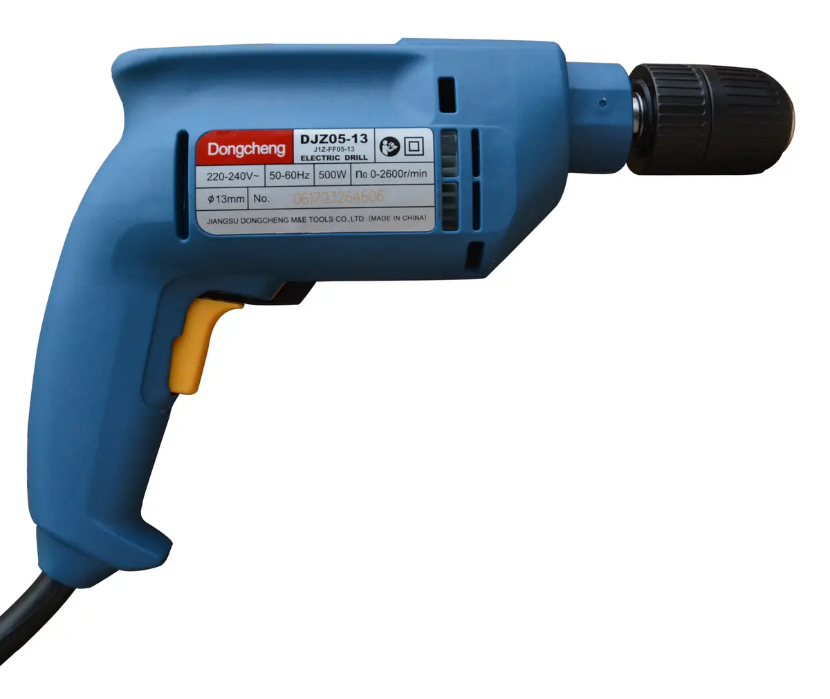 Dongcheng Drill, 1/2", 500W Djz05-13 1