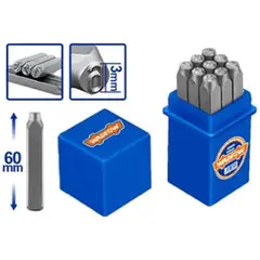 Wadfow 9 Pcs Digit Punch Set Wcc9593 1