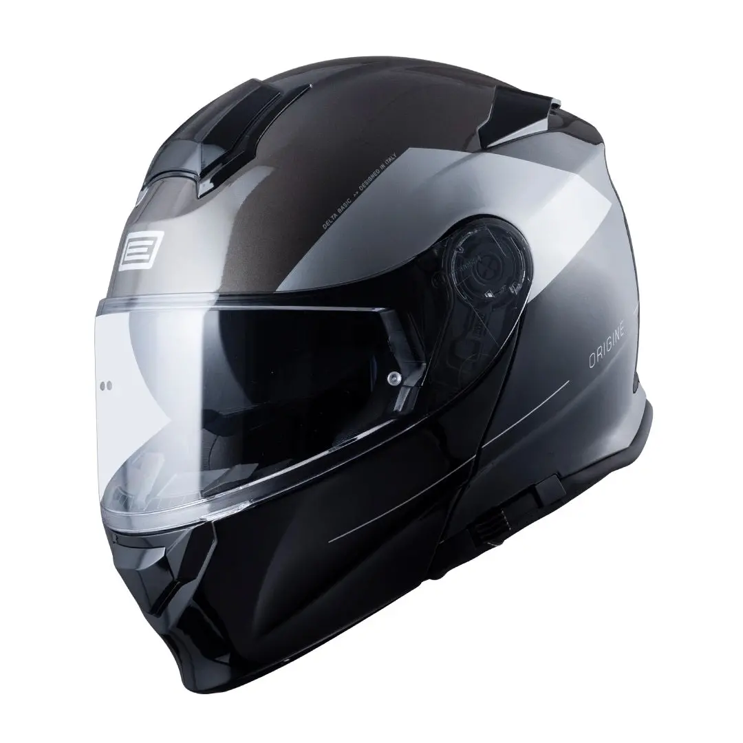 Origine Delta Virgin Helmets - Glossy Black Titanium 1