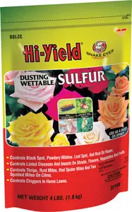 Hi-Yield Dusting Wettable Sulfur - 4 Lb 1