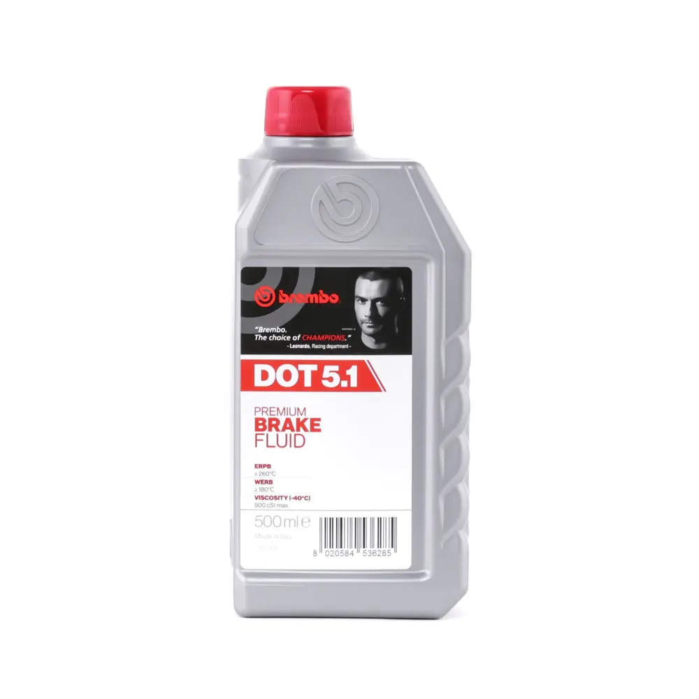 Brembo Brake Fluid Dot 5.1 L05005 500Ml (Toyota, Nissan, Honda, Mitsubishi) 1