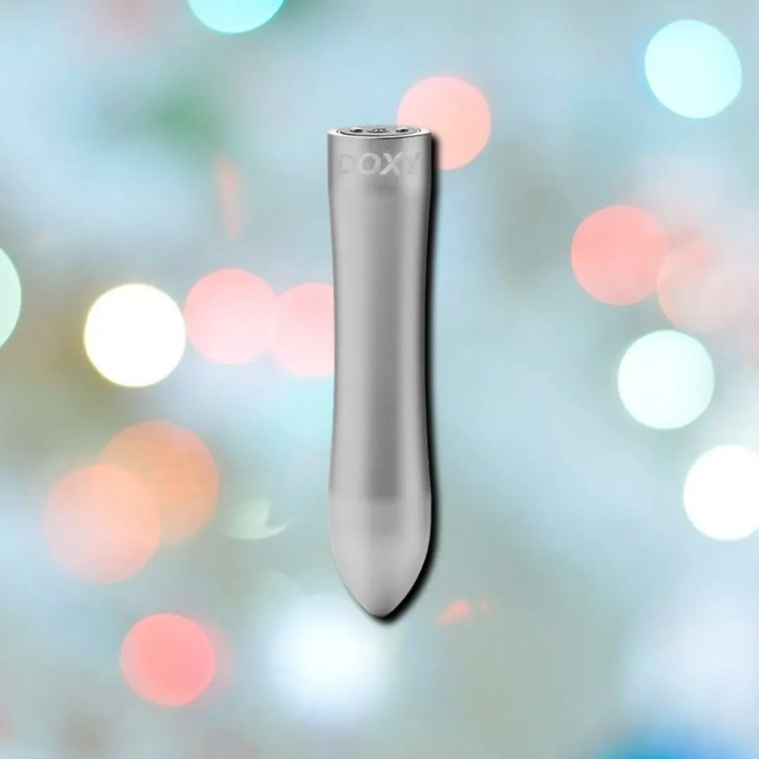 Doxy Bullet Vibrator - Silver 1