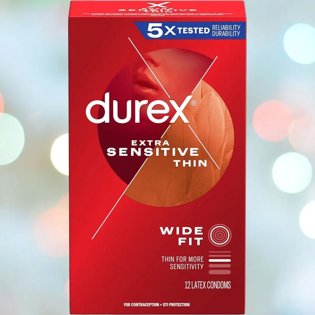 Durex Extra Sensitive "Wide Fit" 60Mm Condoms 1