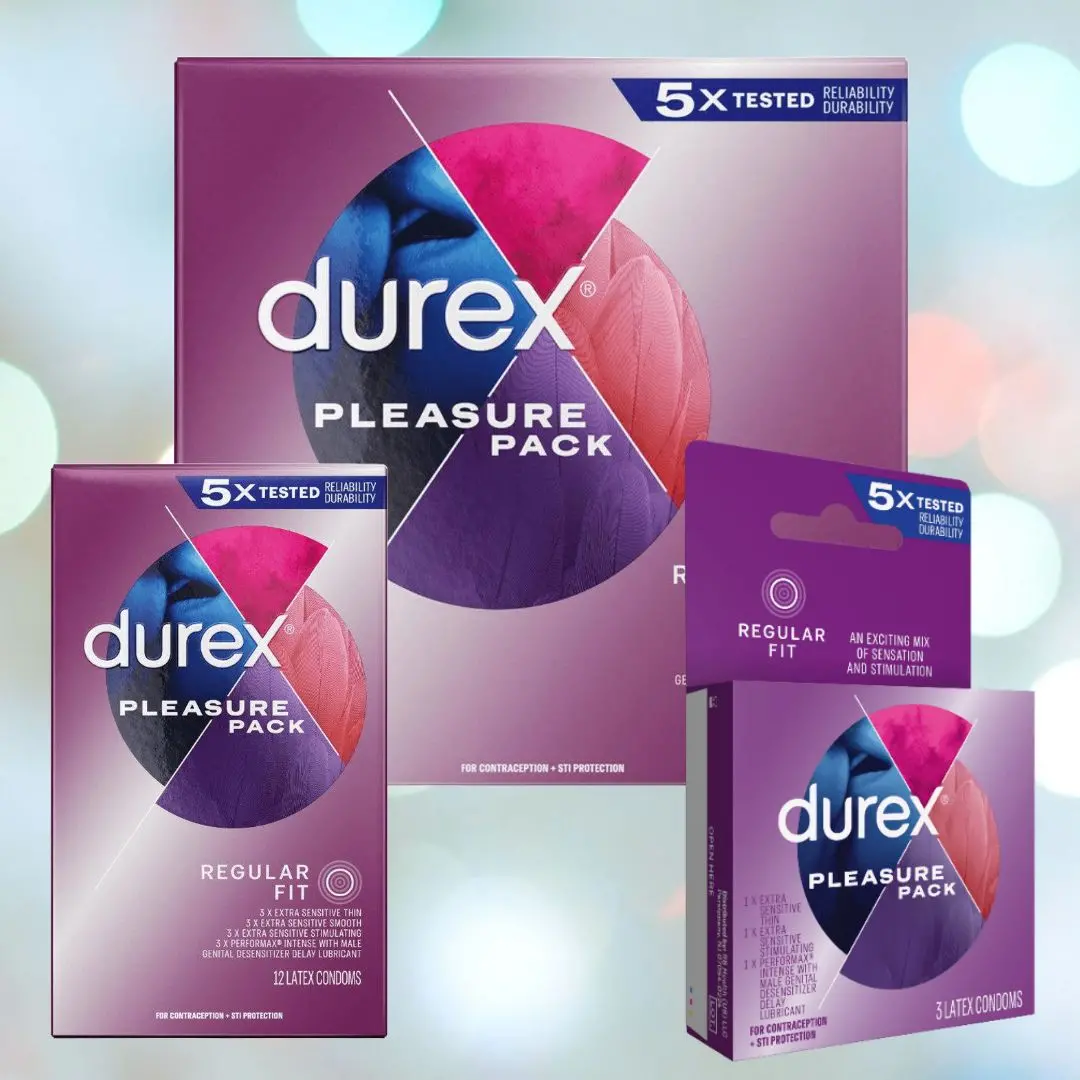 Durex Pleasure Pack Assorted Condoms 1