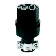 Eaton Wiring Devices 222-Box 3 Wire Grounded Rubber Connector 1