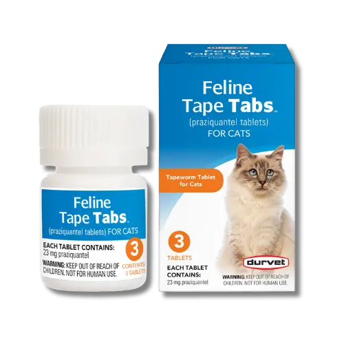 Feline Tape Tabs For Cats Durvet 1