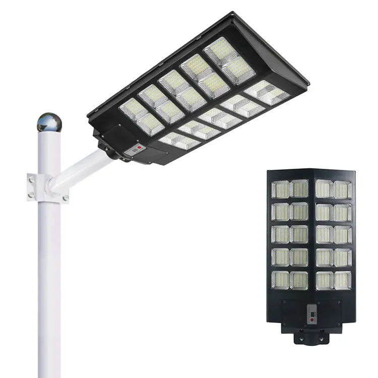 Led Solar Sensor Upgraded Street Light Dual Hade With Complete Accessories 500W 1