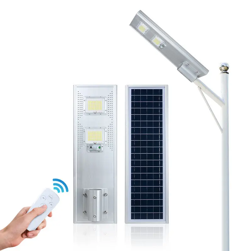 Aluminium Solar Led Street Light With Remote Control 120W 1