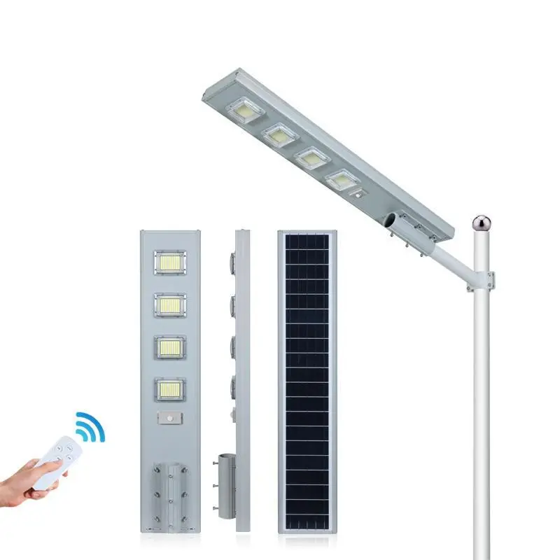 Aluminium Solar Led Street Light With Remote Control 240W 1