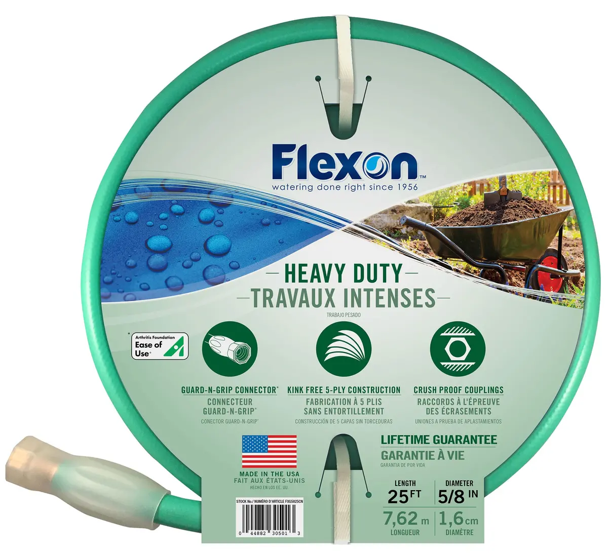 Flexon Heavy Duty Hose 5/8"X25' 1