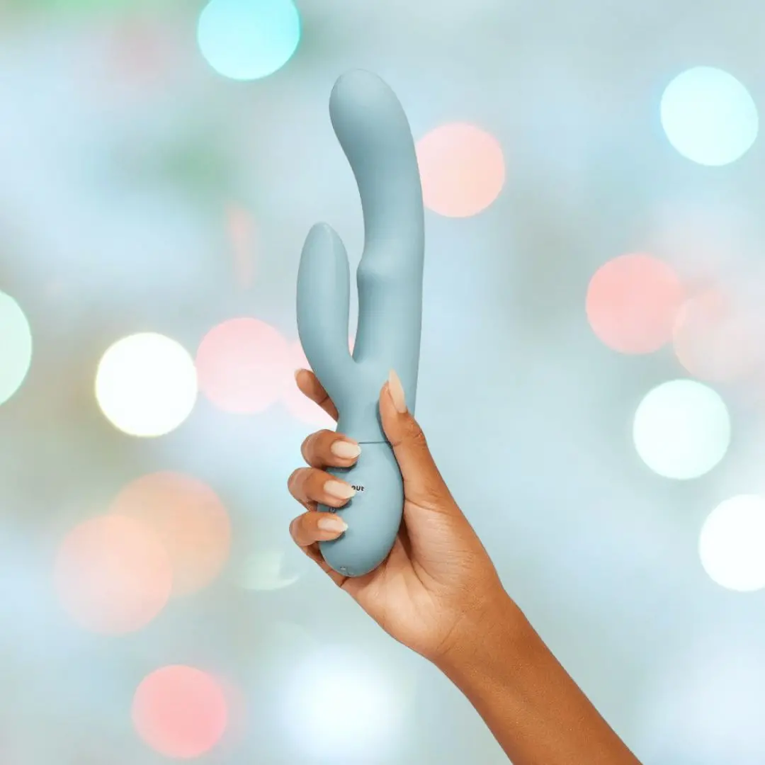 Femme Funn Balai Rabbit Vibrator - Light Blue 1