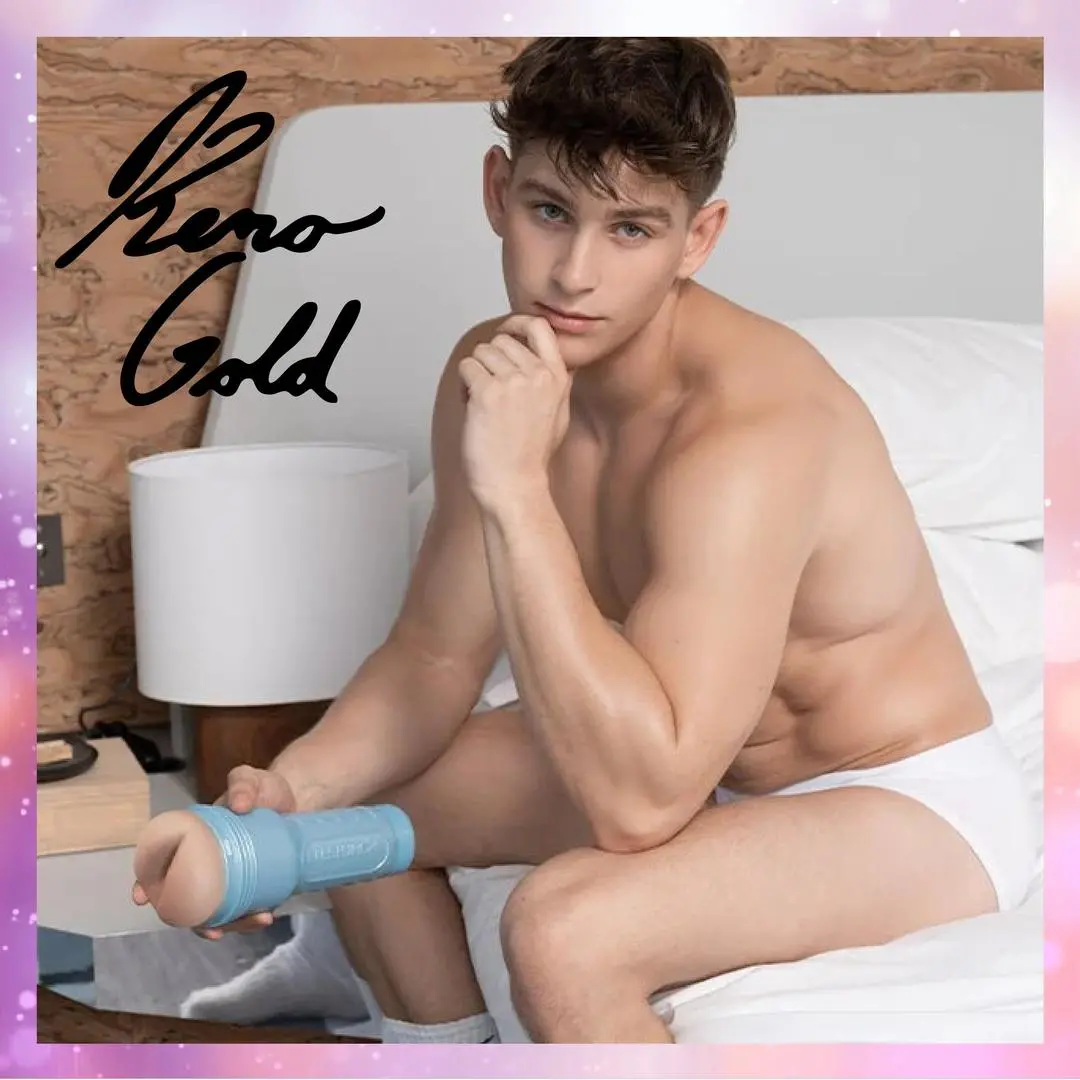 Fleshjack Boys Reno Gold: Realistic Male Masturbator Cake Butt 1