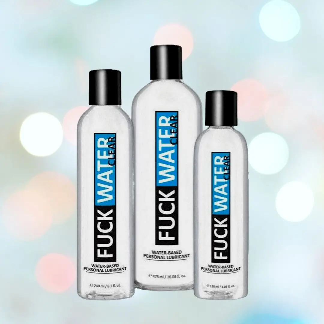Fuck Water "Clear" Water-Based Lubricant 1