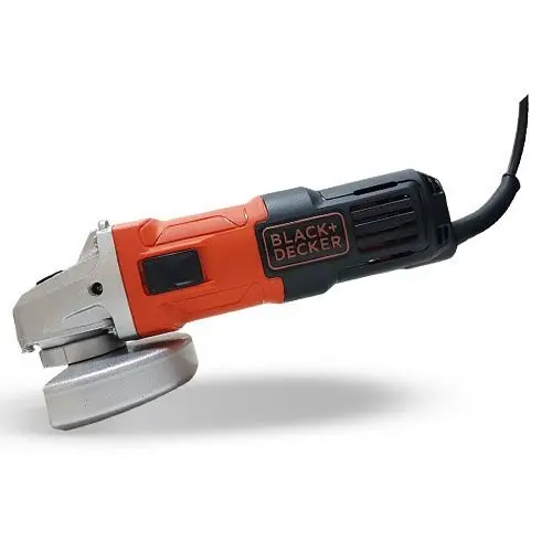 Black & Decker Angle Grinder 4" 650W Side Switch Handle 1