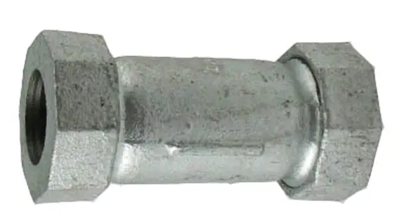 Galvanized 3/4" Compression Coupling 1