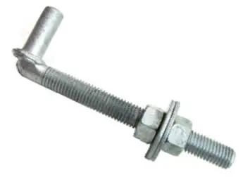 Gate Hanger 3/4"X12"-W/Nut Washer 1