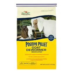 Goat Dewormer Positive Pellet Medicated 6# 1