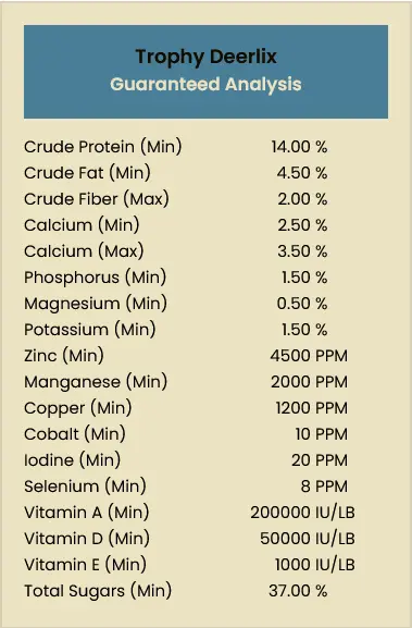 Trophy Deerlix 14% Tub 125# - Hls 1