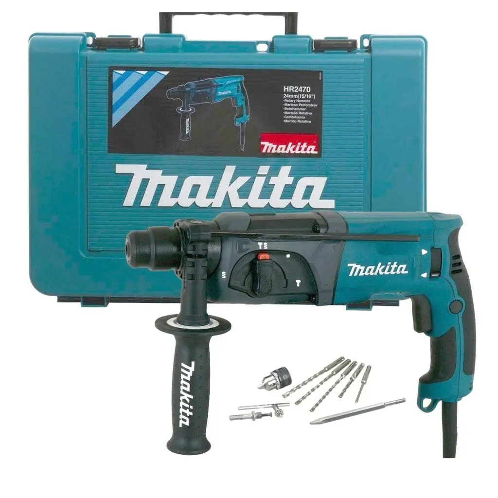 Makita Combination Hammer 780W 24Mm Hr2470x5 1