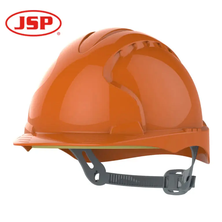 Jsp Evo®2 Safety Helmet – Slip Ratchet – Non-Ventilated Orange 1