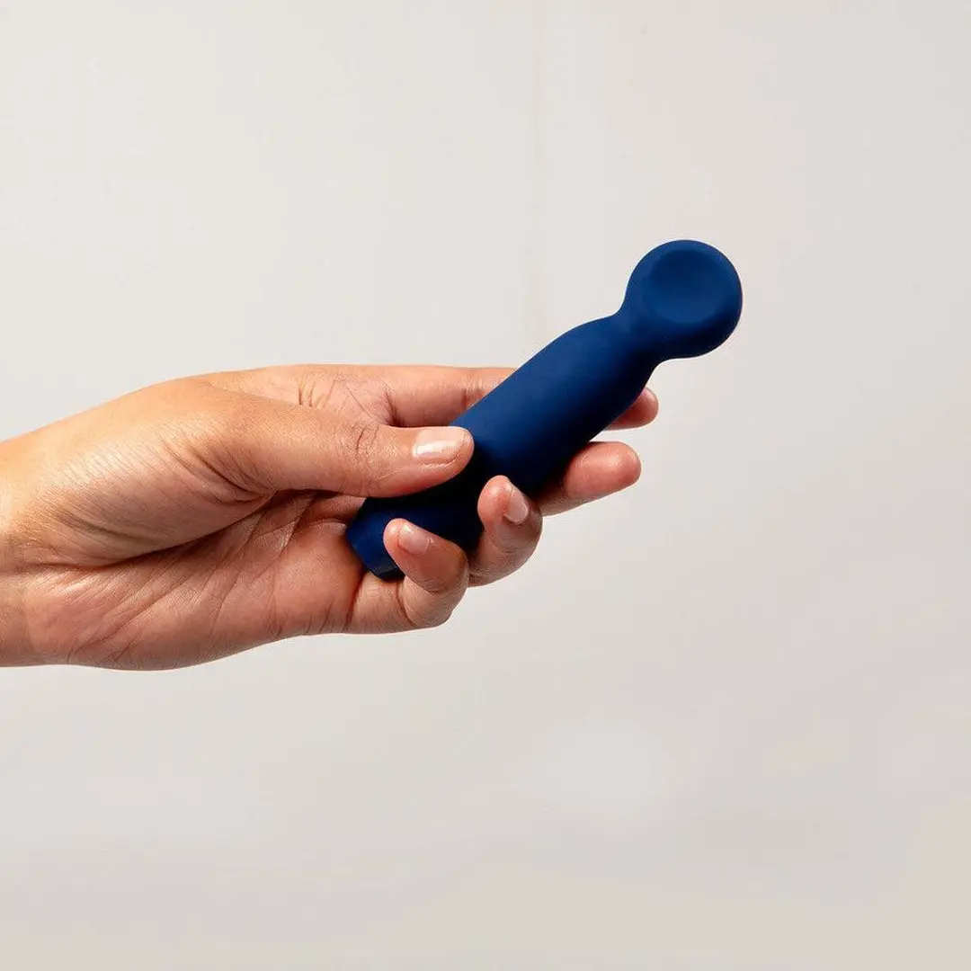 Je Joue Vita Wand-Tipped Bullet Vibrator - Cobalt Blue 1