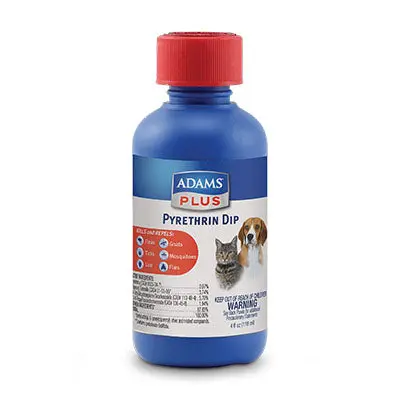 Adams Plus Flea & Tick Dip Pyrethrin - 4 Oz 1