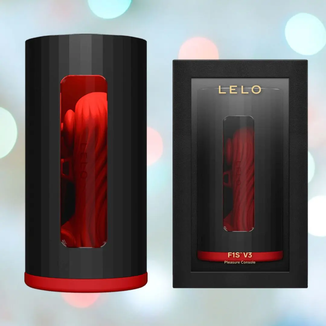 Lelo F1s V3 Male Masturbator Red 1