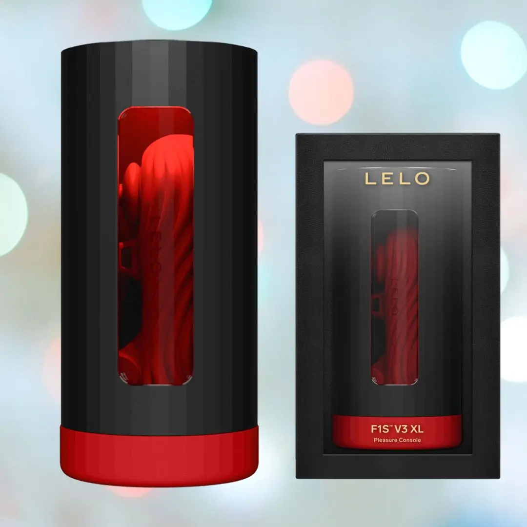 Lelo F1s V3 Xl Male Masturbator - Red 1