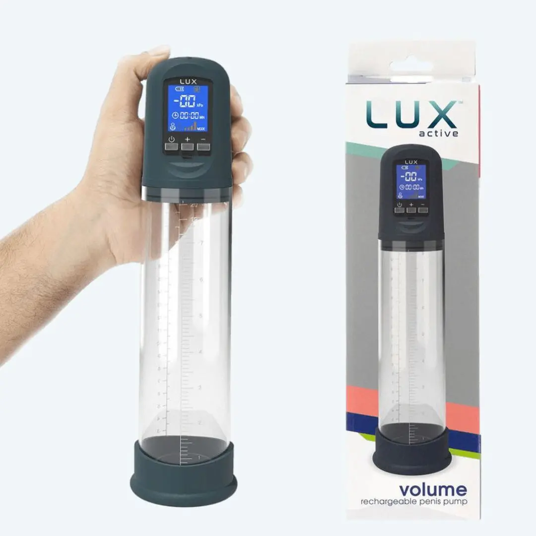 Lux Active Volume Rechargeable Penis Pump 1