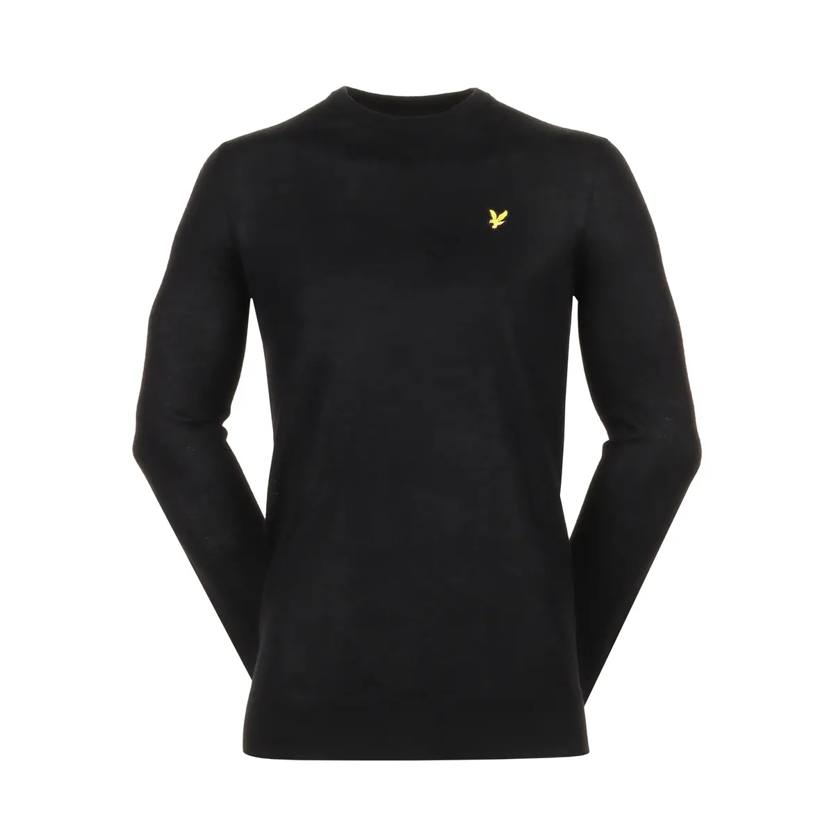 Lyle & Scott Golf Merino Blend Crew Neck Pullover 1