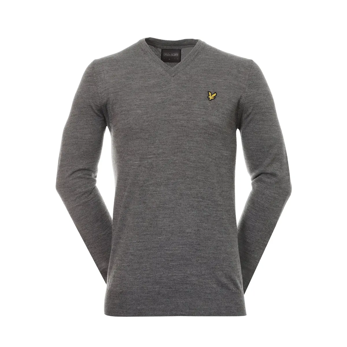 Lyle & Scott Golf Merino Blend V-Neck Pullover 1