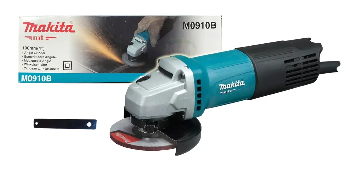 Makita 4" Angle Grinder (Toggle Switch) 540W M0910b 1