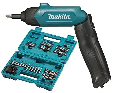 Makita Df001dw Screwdriver Complete With Built-In Battery, 6 W, 3.6 V, Blue 1
