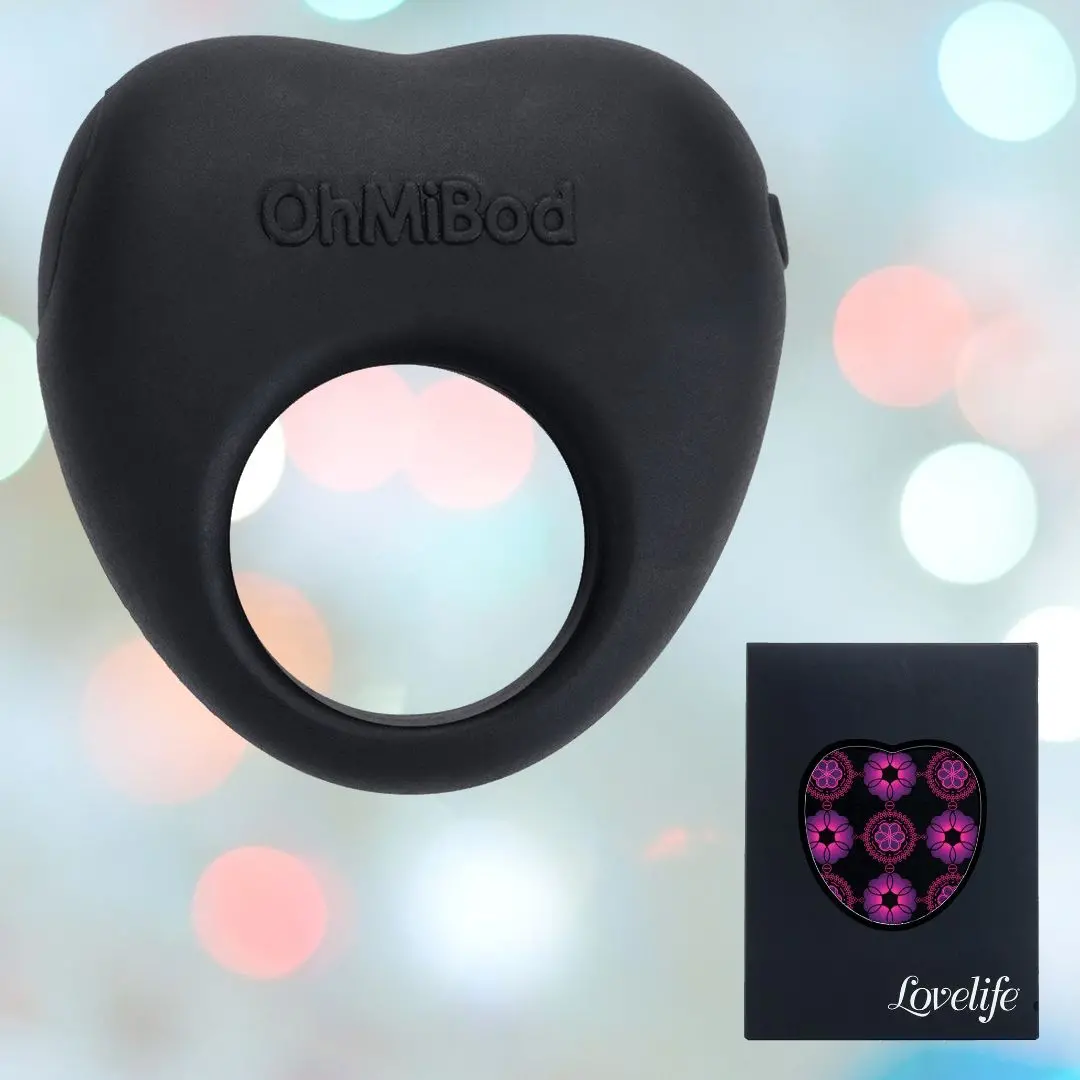Ohmibod Lovelife Share Couple’S Ring Vibe - Black 1