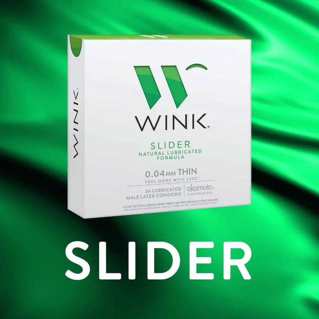 Okamoto Wink Slider Condoms 1