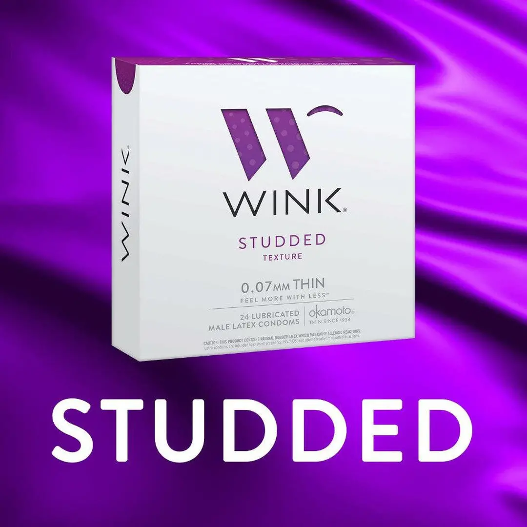 Okamoto Wink Studded Condoms 1