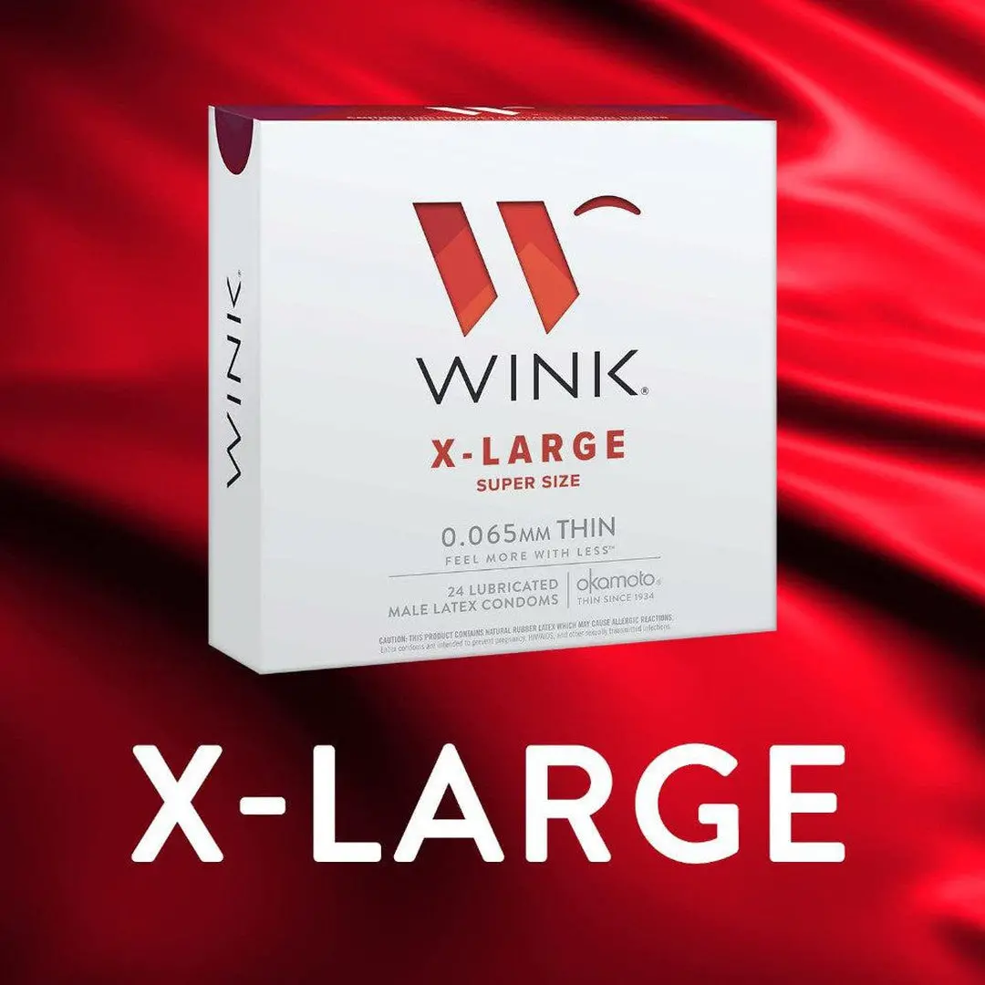 Okamoto Wink Xl Super Size Condoms 1