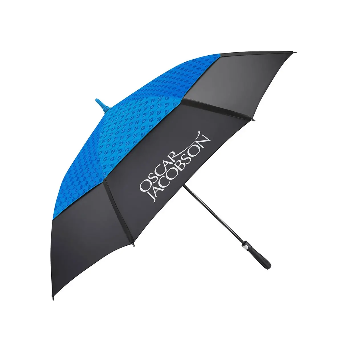 Oscar Jacobson Geo Print Dual Canopy Umbrella 1