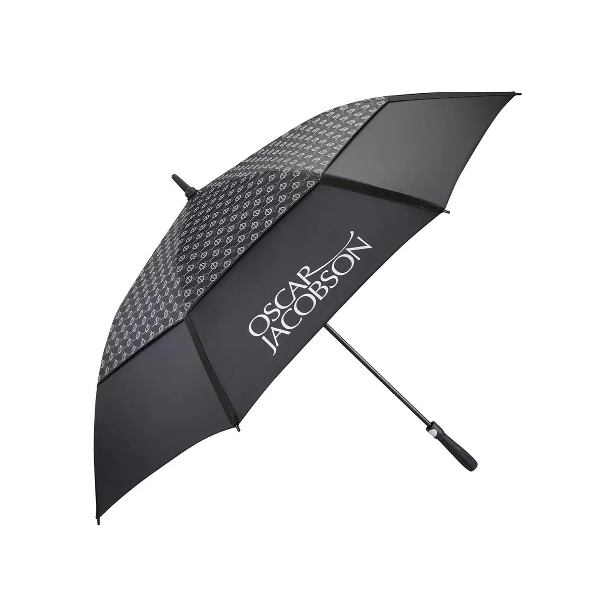 Oscar Jacobson Geo Print Dual Canopy Umbrella 1