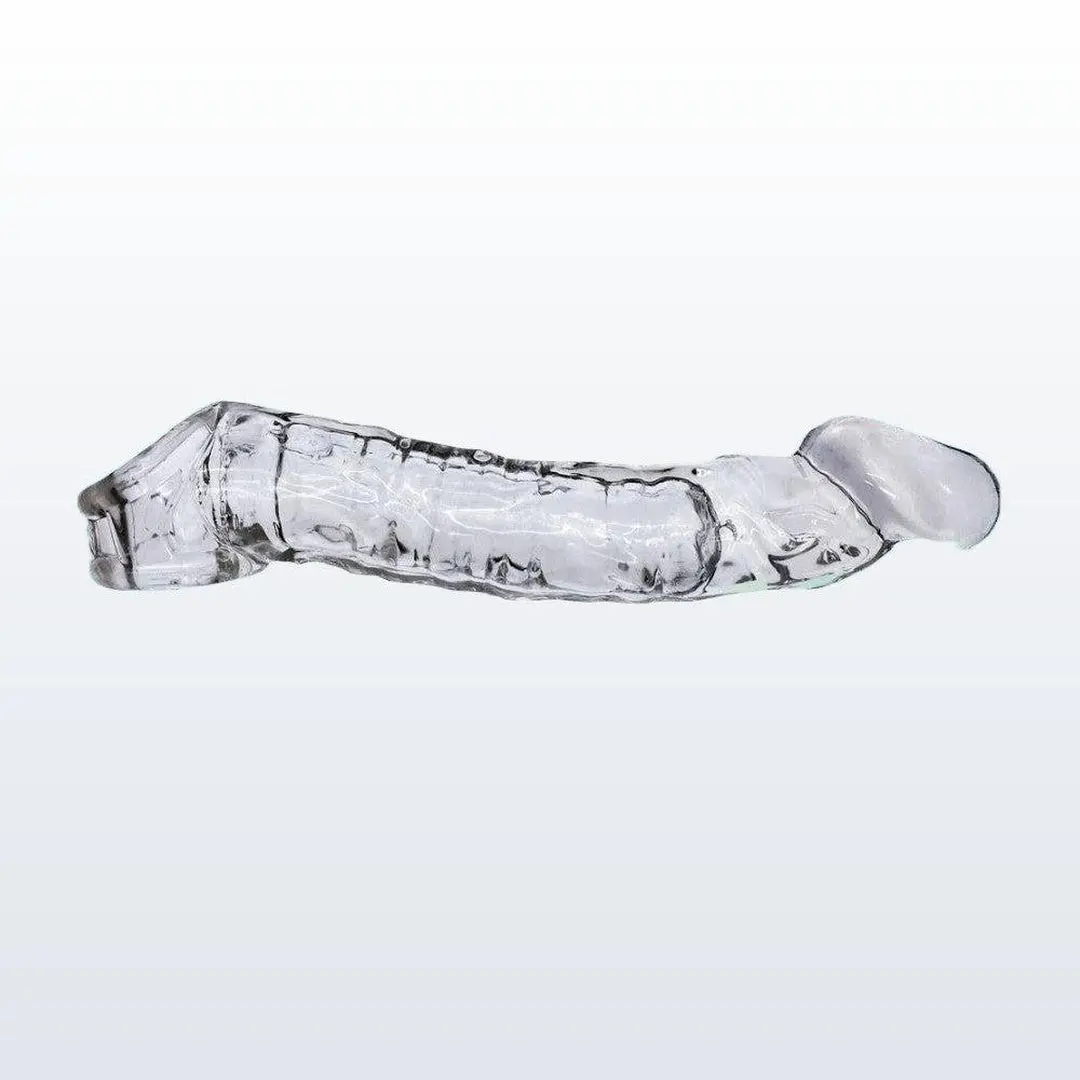 Oxballs Muscle Ripped Cocksheath Penis Extender - Clear 1