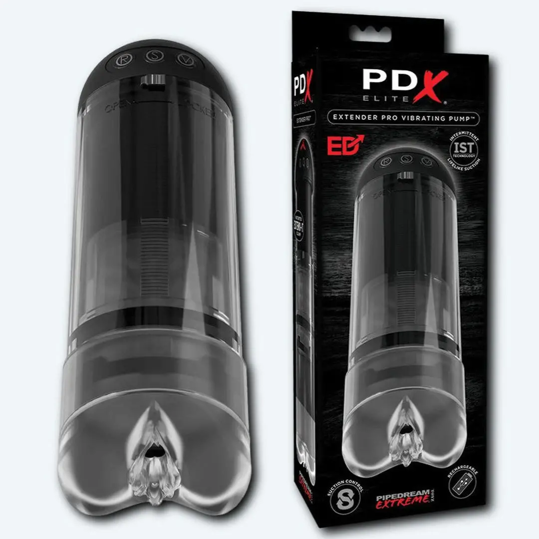 Pdx Elite Extender Pro Vibrating Penis Pump 1