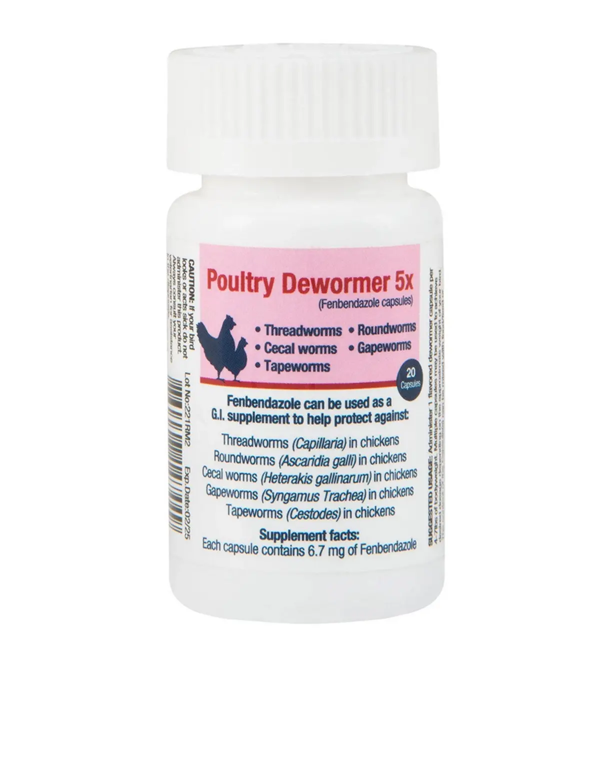 Poultry Dewormer 5X 1