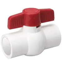B&K Mueller 107-638/Hc Ball Valve Sch40 Pvc 2 Solvent 1